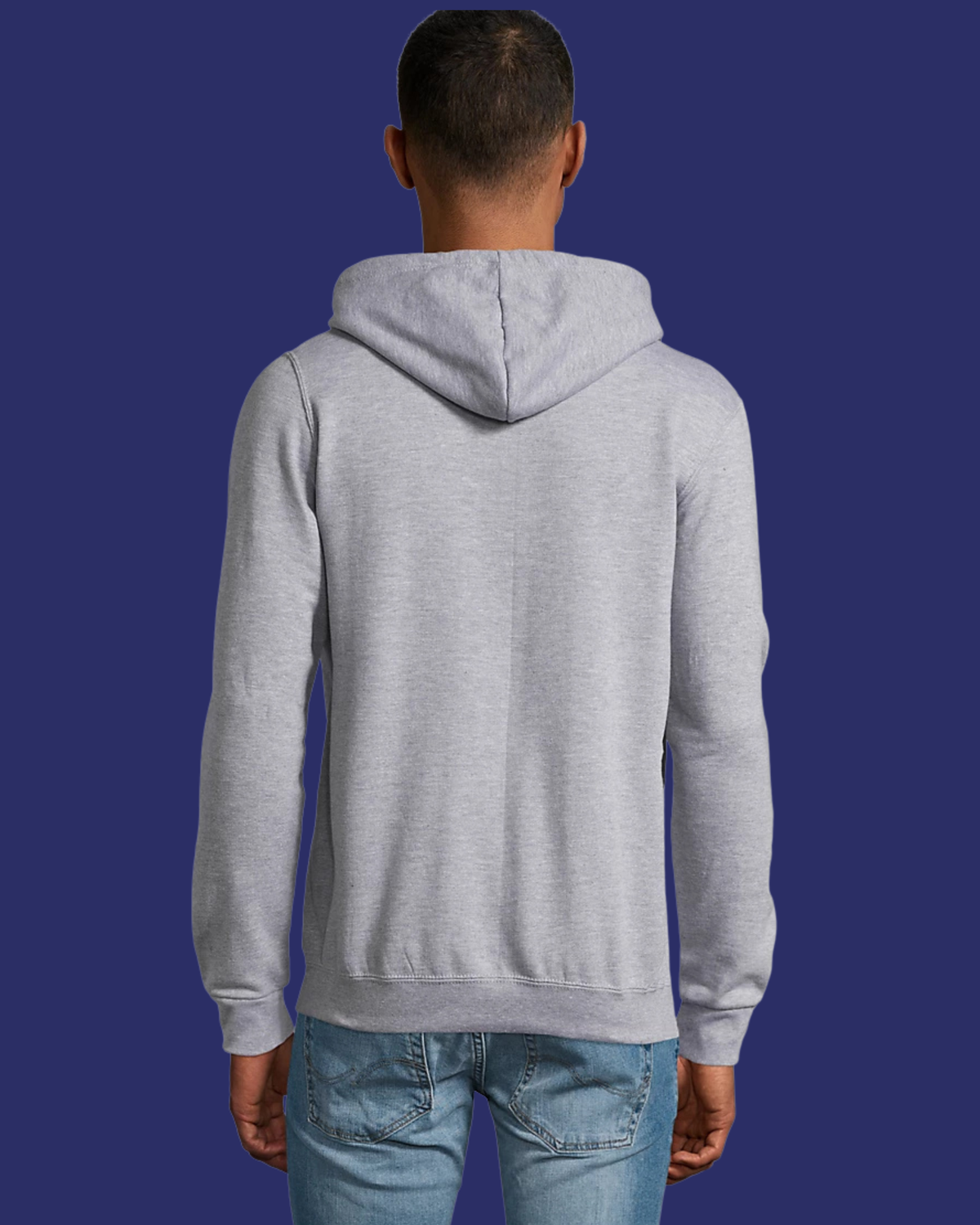 Sweat zippé à capuche – Association Sportive Jeanne d’Arc