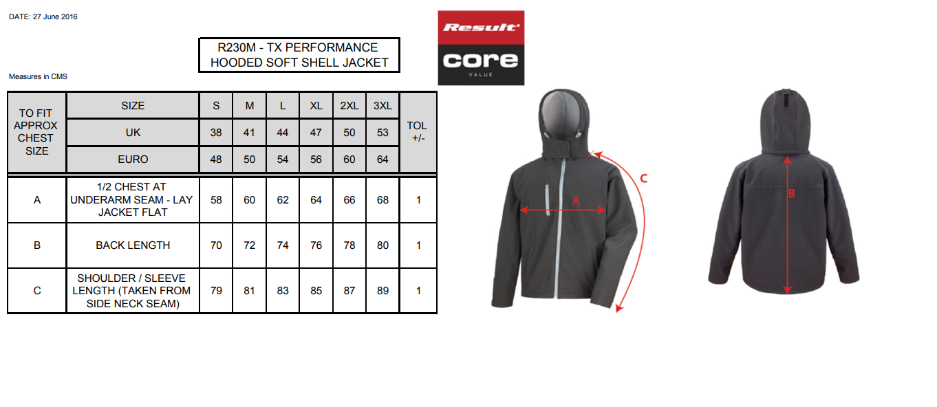 Veste Softshell Capuche Homme TX Performance - Homme