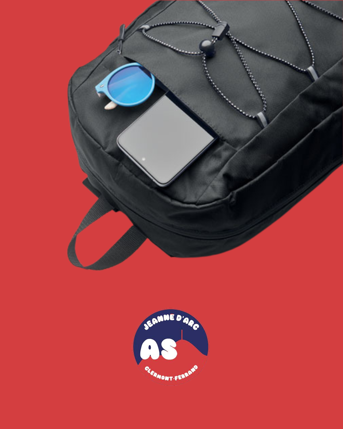 Sac à dos sport RPET – Association Sportive Jeanne d’Arc