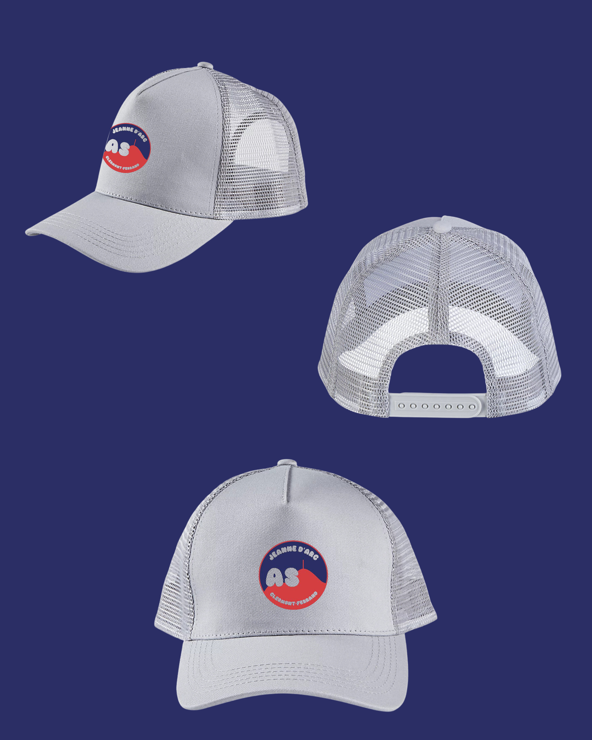 Casquette trucker – Association Sportive Jeanne d’Arc
