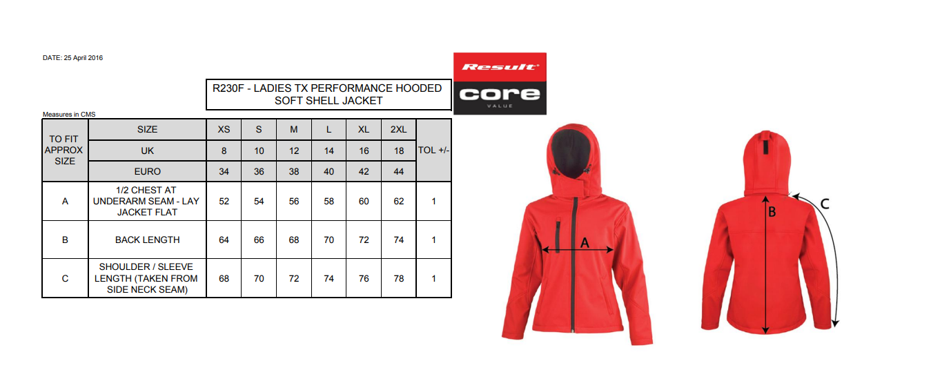 Veste Softshell Capuche Femme TX Performance - Femme